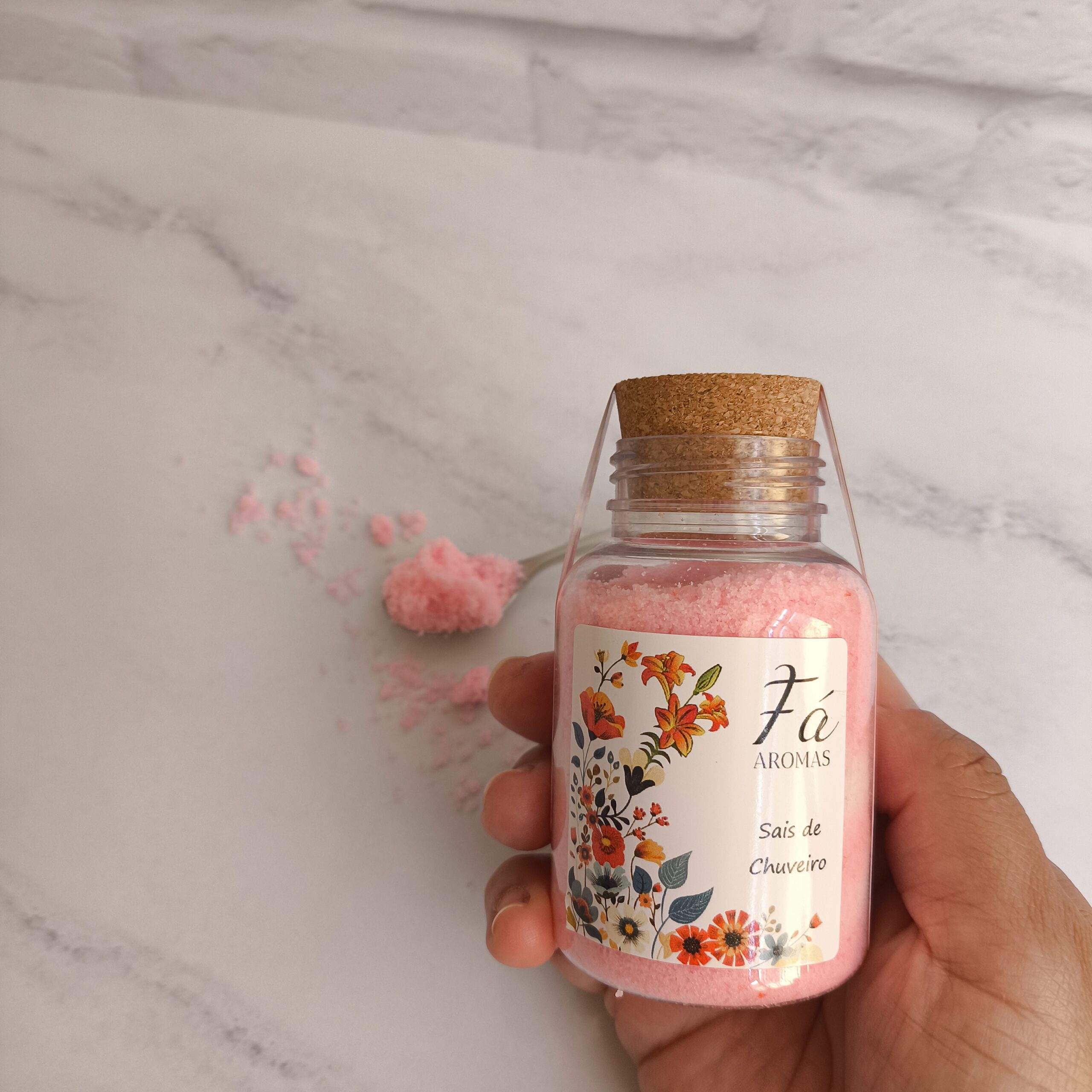 Sais de Chuveiro Primavera – Esfoliante Perfumado Corporal