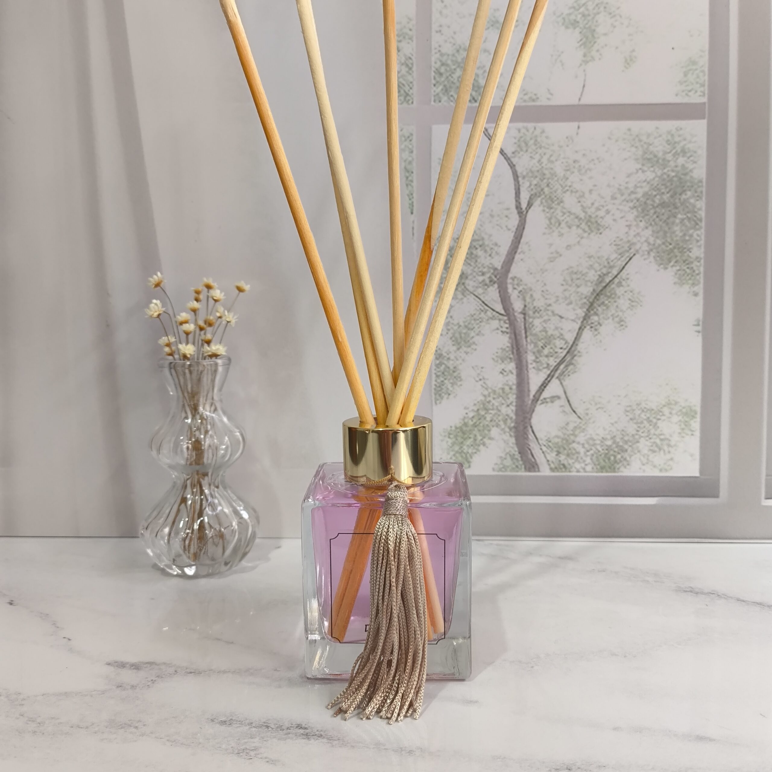 Difusor quadrado - Flor de Figo